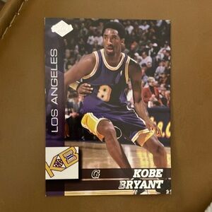Kobe Bryant basketball card